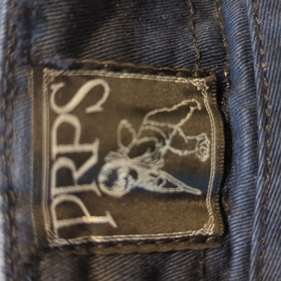 NWOT...PRPS Navy Side Zipper Skinny Pants...Size 33 - Picture 7 of 9